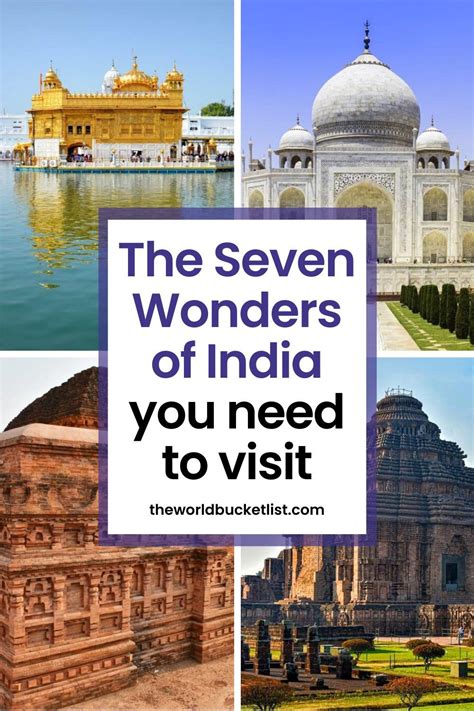 The Incredible Seven Wonders Of India You Need To Visit Artofit