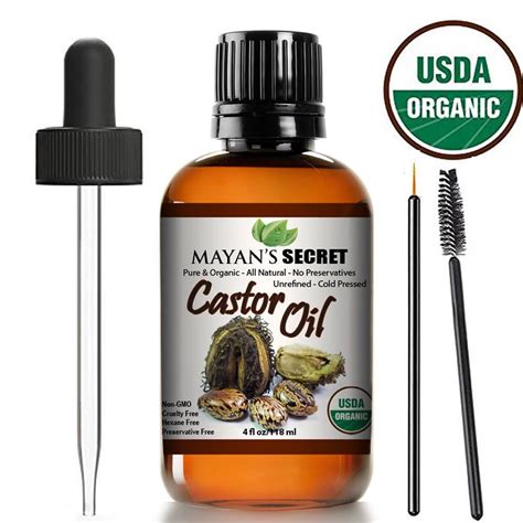 Castor oil comes in three main types for hair care: Castor Oil Cold-Pressed, USDA Certified Organic, Hexane ...