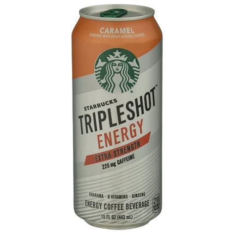 Starbucks Triple Shot Energy Extra Strength Caramel Coffee Beverage