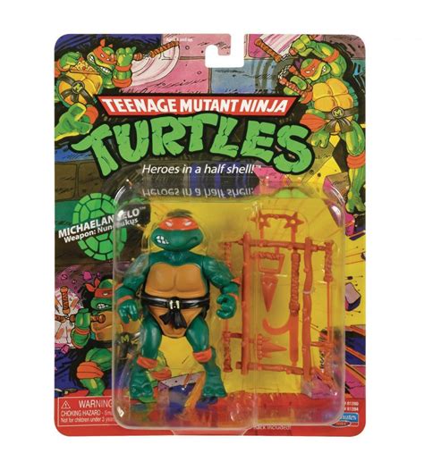 Teenage Mutant Ninja Turtles Vintage 2021 Soft Head 1988 Style Card