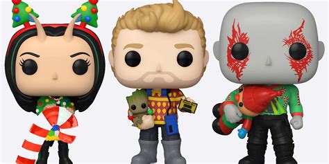 Guardians of The Galaxy Funko! Pops Tease Holiday Special Designs