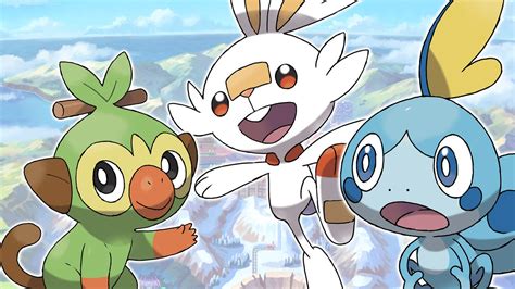 Check Out The Pokemon Sword And Shield Starter Evolutions Ign