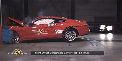Ford Mustang Euro Ncap Crash Test 2 Stars Uk From The