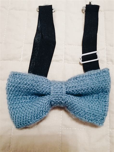 Tie complements the image of a modern and successful man. Knitting Patterns Galore - Easy Bow Tie