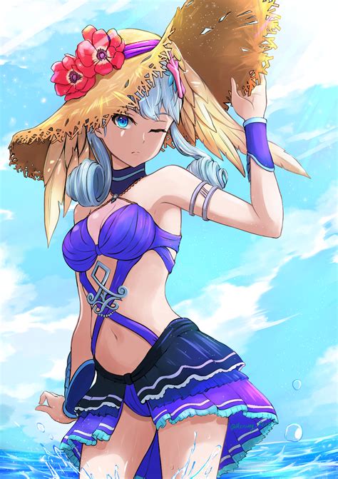 Resort Wear Melia By 遠谷 Xenoblade Chronicles Know Your Meme