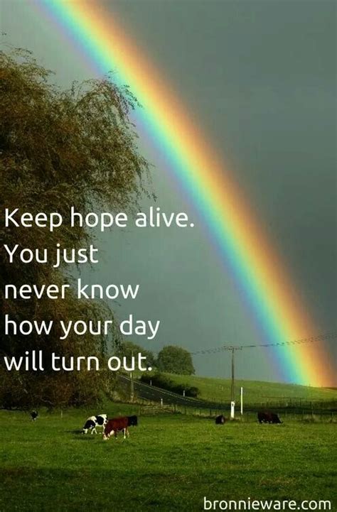 But it's that little spark that eventually pulls them from the depths of despair. Keep hope alive | Inspirational quotes, Memes quotes, Keep your chin up