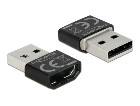 Delock Products 65680 Delock Adapter Hdmi A Female Usb Type A Male Black