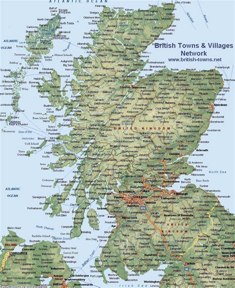 Scotland map > scotland travel • edinburgh map. Map of Scotland