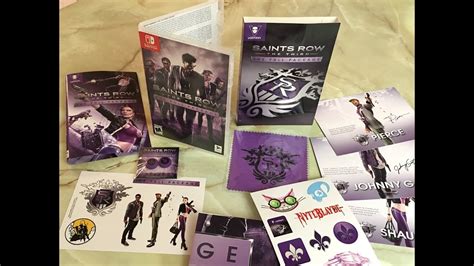 Unboxing Of Saints Row The Third Full Package Youtube