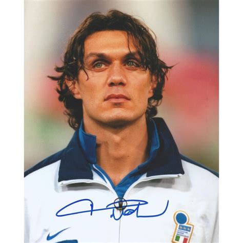 He has been married to adriana maldini since december 14, 1994. Autographe Paolo MALDINI (Photo dédicacée)