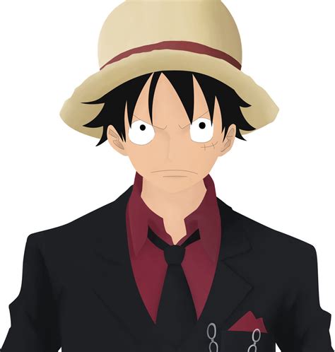 Luffy Wearing A Suit By Veraciron On Deviantart
