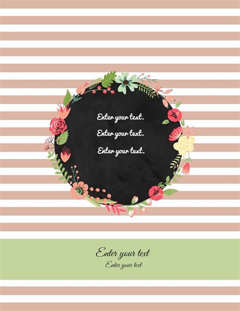 Free Printable Binder Cover Templates Customize Online Print At Hot