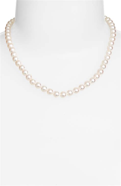 Mikimoto Akoya Cultured Pearl Necklace Nordstrom