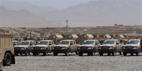 Ford Rangers Desert Transport Of Choice In Afghanistan