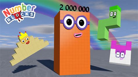 Looking For Numberblocks Puzzle 2000000 Million Inside Cube