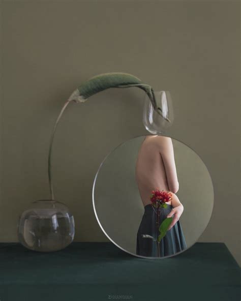 Artist Captures Poetic Self Portraits In Brilliantly Arranged Mirror Reflections Mirror
