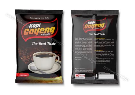 Desain Kemasan Packaging Kopi Gayeng Jasa Desain Grafis Jogja