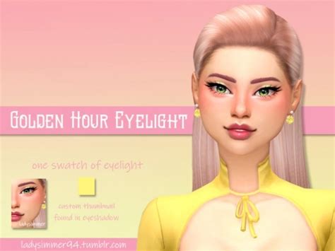 Golden Hour Eyelight By Ladysimmer94 At Tsr Sims 4 Updates