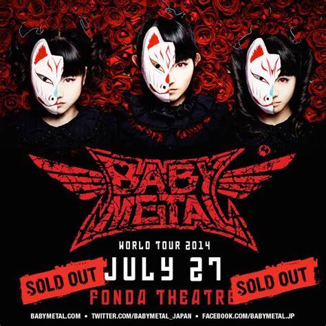Babymetal Announces La Concert Sells Out Within Minutes