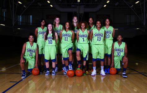St Louis Surge Womens Professional Basketball Team Scores Second