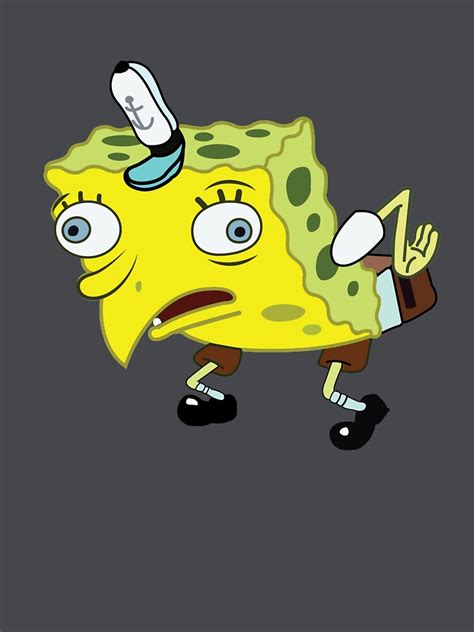 Search the imgflip meme database for popular memes and blank meme templates. "Hochwertiges SpongeBob-Meme" T-Shirt von lukepaccione ...