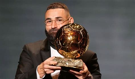 Karim Benzema Wins The Ballon Dor 2022