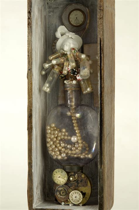 Inner Pearls Assemblage Bb Mcintyre In Private Collection Collage