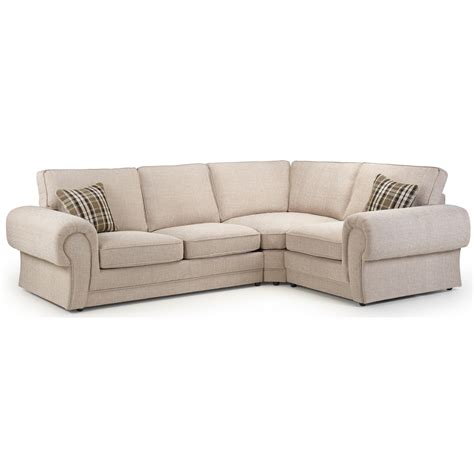 100% polyester microfiber fabric 100% polyester microfiber sectional sofa fabric is soft, stain resistant and very easy to clean; Wilcot Left-Hand Facing Check Corner Sofa