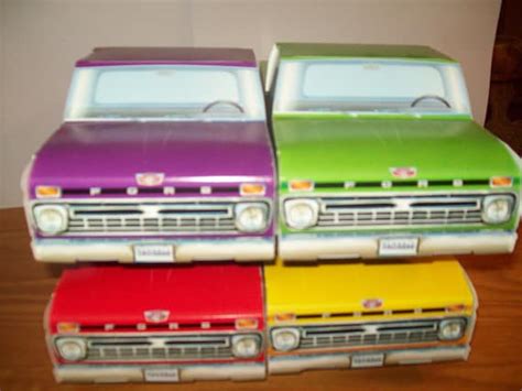 Retro Vintage 66 Mix Colors Ford Pickup Food Boxpopcorn Box Etsy