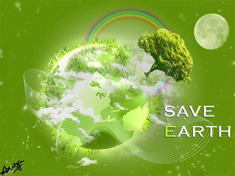 Web Montage: Save Mother Earth.
