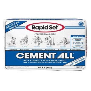 Rapid Set 55 lb. Cement All Multi-Purpose Construction Material