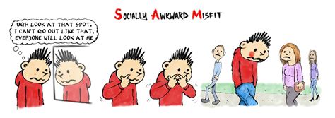 Appearance Anxiety Socially Awkward Misfit