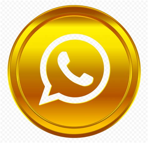 Get 31 Transparent Whatsapp Logo Gold Png
