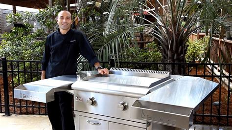Get to work on building an elegant stone and wood grill station, or spruce up your outdoor bar with smooth. Blaze Gas Griddle Review | Flat Top Grill | BBQGuys.com ...