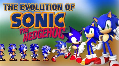 The Evolution Of Sonic The Hedgehog Youtube