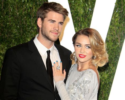 miley cyrus shares first kiss photo with fiancé liam hemsworth miley cyrus liam hemsworth