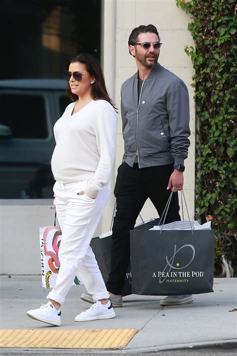 Pregnant Eva Longoria Out And About In Beverly Hills 02102018