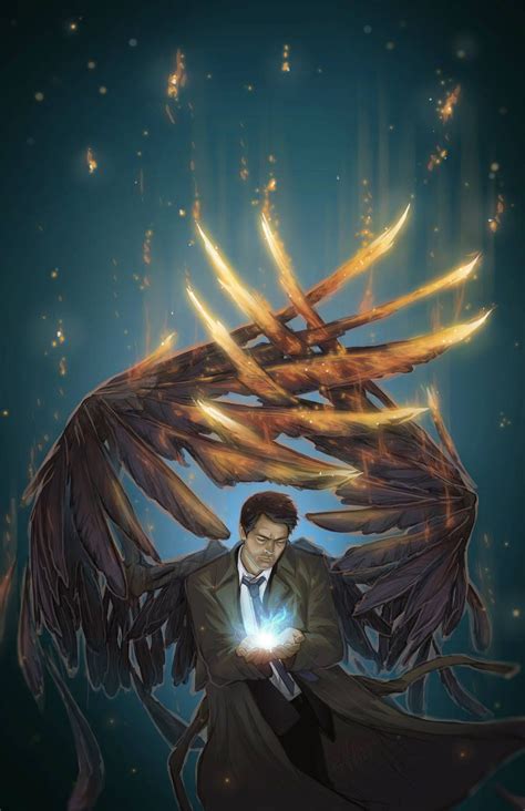 Castiel Mythical By Sempaiko On Deviantart Castiel Supernatural