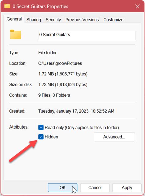 How To Hide Files And Folders On Windows 11