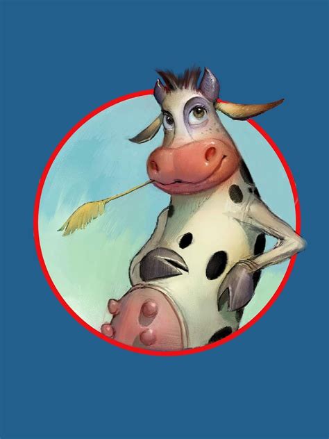 The Art Of Todd Harris Sassy Cow Cows Funny Cow Art Cow Painting