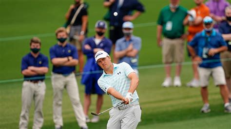 Masters Champion Jordan Spieth On No 2 During Round 3 Of The Masters