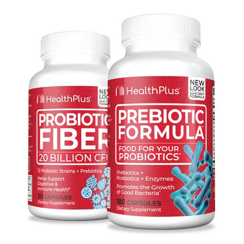 Prebiotic Formula And Probiotic Fiber Bundle Health Plus Inc