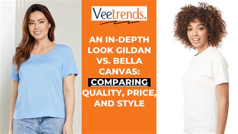 gildan vs bella canvas comparing quality price and style