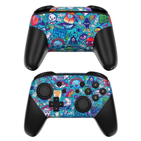 Nintendo Switch Pro Controller Skin Cosmic Ray By Jthree Concepts