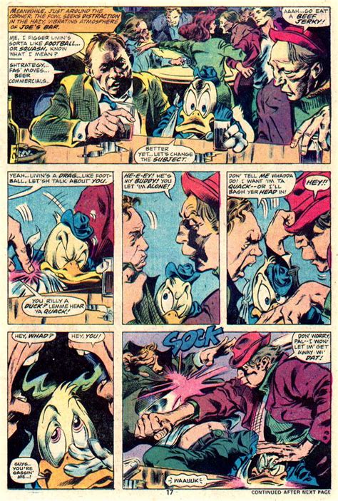 Read Online Howard The Duck 1976 Comic Issue 4