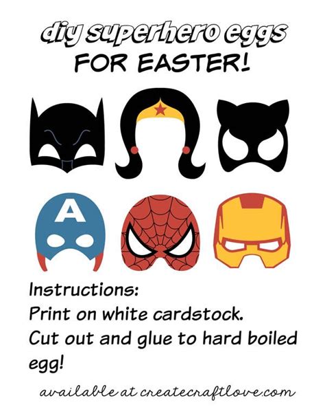 DIY Superhero Easter Eggs | Marvel easter eggs, Easter eggs diy, Easter