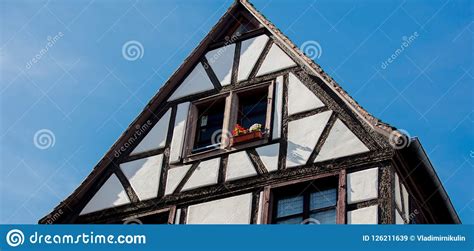 Roof Of Old Medieval House Stock Image Image Of Construction 126211639