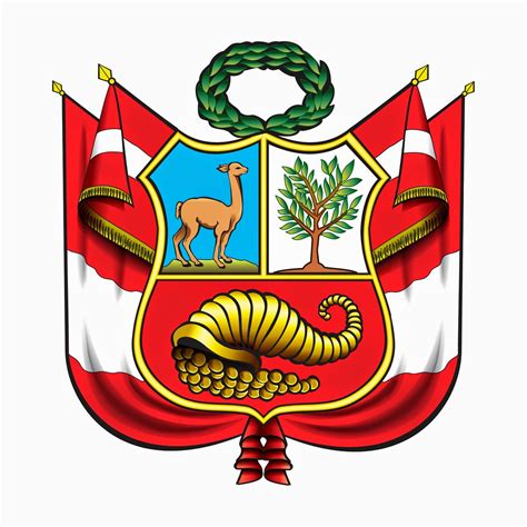 A lo largo de su historia, tuvo dos escudos nacionales; T21 Noticias: Escudo Nacional del Perú Vectorizado y en ...