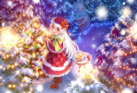 Cute Anime Christmas Laptop Wallpapers Wallpaper Cave