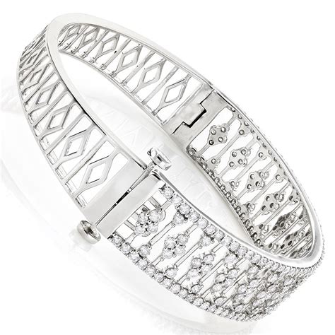 Womens Diamond Bracelet 540ct In 14k Gold Womens Diamond Bracelets